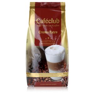 Cafeclub Crema Extra Kaffee-Bohnen 1kg - Für Kaffeevollautomaten