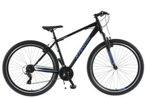 Kands Guardian MTB pánsky bicykel, 19” – 166-181 cm vysoký, 27,5", Prehadzovačka Shimano, Čierna