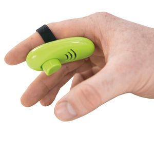 Finger-Clicker - ergonomisch geformt- mit weichem Silikonring