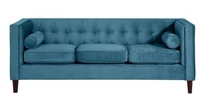 Max Winzer Jeronimo Sofa 3-Sitzer - Farbe: petrol - Maße: 215 cm x 85 cm x 80 cm; 2962-3100-2044217-F07