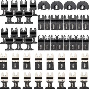 VEVOR 50x pilové kotouče Oscilační jemné pilové kotouče Segmentový pilový kotouč Multitool