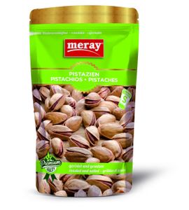 MERAY Pistazien in der Schale Geröstet & Gesalzen 150g
