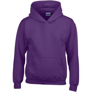 Gildan Kinder Sweatshirt mit Kapuze BC469 (S) (Violett)