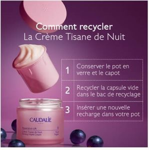 Caudalie Resveratrol-Lift Night Tisane Cream Nachfüllung 50 ml
