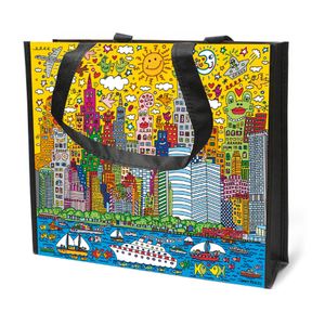 Goebel James Rizzi Einkaufstasche "My New York City Sunset"