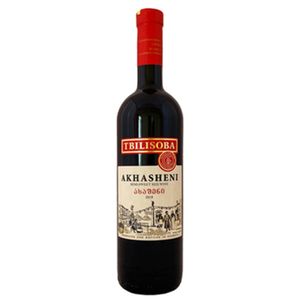 Tbilisoba Rotwein Akhasheni lieblich 0,75L georgischer Wein