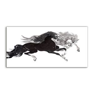 Coloray Canvas 140x70  Wandbild Leinwand Bilder Chinesischen orientalischen Pferden