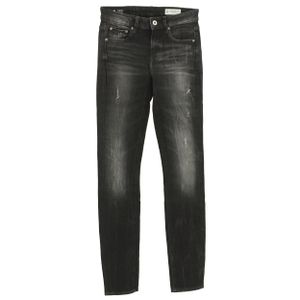 23550 G-Star, 3301 High Skinny,  Damen Jeans Hose, Stretchdenim, black vintage, 26W / 32L
