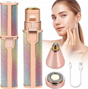 Presný zastrihávač obočia a tváre Flawless Brows USB