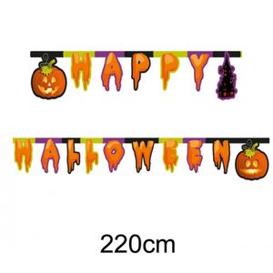 Procos girlande Gespenstisch Halloween mehrfarbig 220 cm