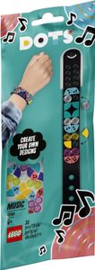 LEGO 41933 DOTS Musik Armband Kreativset für Mädchen und Jungen, Freundschaftsarmband, Bastelset für Kinder