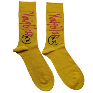Yungblud - "VIP" Socken für Herren/Damen Unisex RO5121 (40,5 EU - 45,5 EU) (Gelb)