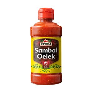 Inproba Sambal Oelek 425 g auf Basis von frisch gemahlenen Chilischoten