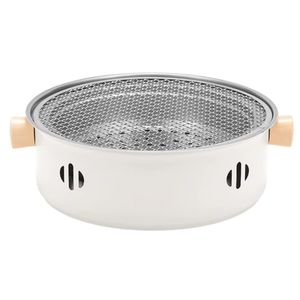 Tragbarer 26,5 cm Holzkohlegrill, Rauchfreier Tischgrill mit Lüfter, 556g - GRILLSTER