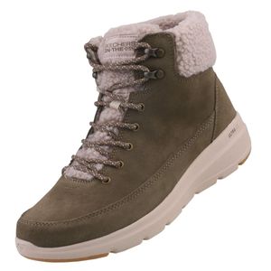 Skechers Glacial Ultra - Woodlands - Olive Veloursleder Größe: 36 Normal