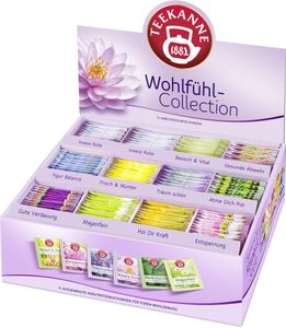 Teekanne Wohlfühl Collection Box 180er Kräutertee einzeln verpackt
