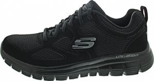 Skechers Burns Sportschuhe Herren Trainingsschuhe Sneaker Schwarz Freizeit, Schuhgröße:47 EU