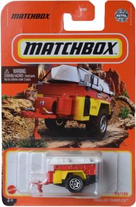 Matchbox Trailer Trawler, rot red 92/100