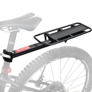 Fahrrad Gepäckträger Einstellbare Mountainbike Gepäckträger MTB Aluminium Hinten Sattelstütz Universal Fahrradträger Racks mit Reflektor Retoo