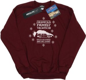 National Lampoon's Christmas Vacation - Mikina pre ženy BI9691 (M) (Burgunderrot)
