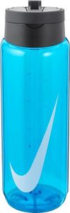 Nike - Wasserflasche "Renew Recharge", Grafikdruck BS4404 (Einheitsgröße) (Blue Fury Blau/Schwarz/Weiß)