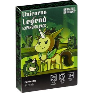 Breaking Games kartenspiel Instabile Einhörner Erweiterung Einhörner oder Legende, Farbe:grün