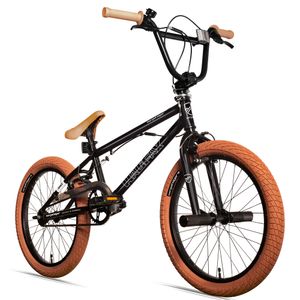 Bergsteiger Halifax 20 Zoll BMX, 360° Rotor-System, Freestyle, 2 Stahl Pegs, Kettenschutz, Freilauf