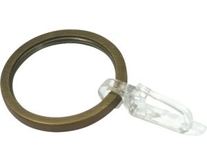 Gardinia Ringe mit Gleiteinlage Windsor, Ø 25 mm, bronze