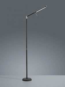 stojací lampa Filigran162 cm LED ocel/sklo 3 kg matná černá/bílá