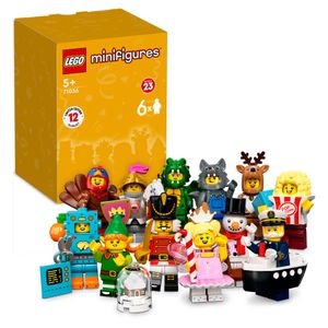 LEGO 71036 Minifiguren Serie 23 - 6er Pack, limitierte Auflage 2022, Überraschungstüte mit 6 zufällig ausgewählten Minifiguren von 12