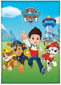Disney Paw Patrol útulná deka pre deti - Chase, Marshall a Rubble 140cm až 100cm