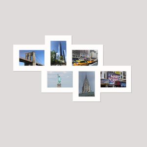 Collage Bilderrahmen - Shinsuke® - Kalifornien - klein - Größe 35,5x62,2 cm