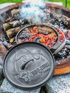BBQ-Toro Dutch Oven DO45A, litinový hrnec Alpha o objemu 3,1 l, litinový hrnec