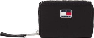 Tommy Hilfiger Schwarzes Portemonnaie mit Logo