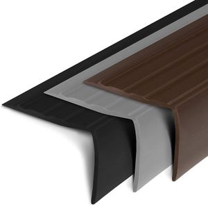 Toronto PVC schodišťový profil ve tvaru L 40x25 mm šedý Délka: 100 cm