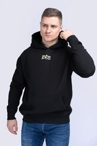 Herren Kapuzensweatshirt Oversize LEMARR Black/Yellow M BENLEE