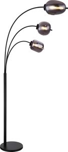 Globo Lighting Stehleuchte Metall schwarz matt, 3x E14