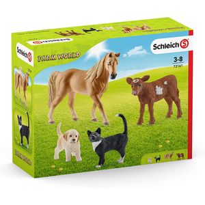 Schleich 72161 - Farm World - Spielfiguren-Set, 4 Teile