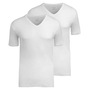 Jockey 2er Pack Modern Classic T-Shirt mit V-Ausschnitt Figurbetonte Passform, Formstabil auch nach häufigen Waschen, 100% Baumwolle