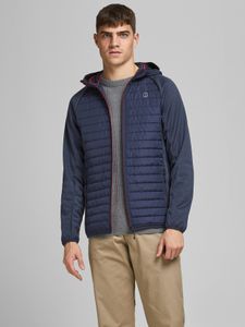 Jack & Jones Multi gesteppte Jacke, Blau XL Jack & Jones Multi gesteppte Jacke, Blau XL