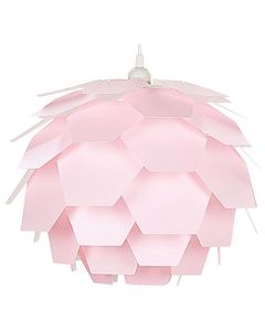 BELIANI Hängeleuchte Rosa Blumenform Zapfen Kinderzimmer Beleuchtung Modernes Design