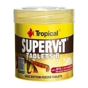 TROPICAL Supervit Tablets B 50ml/36g 200ks krmivo pre ryby dna, 6920632