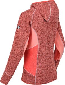Regatta Strickfleecejacke Walbury III Damen mit Kapuze, Farbe:Koralle, Größe:36