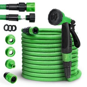 tillvex® Flexibler Gartenschlauch 30m Wasserschlauch dehnbarer Flexischlauch Wonder