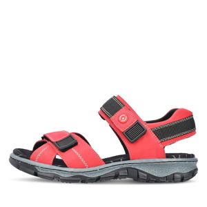 Rieker Sandale, Größe:38, Farbe:rot