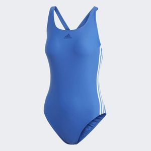 adidas Performance Damen Badeanzug athly v 3 stripes swimsuit blau, Größe:44