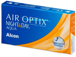 Air Optix Night and Day Aqua (3 Linsen) Stärke: -6.00, BC: 8.60, DIA: 13.80