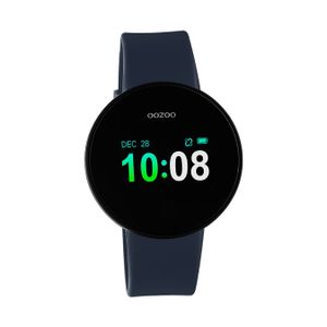 Oozoo Damen Armbanduhr Smartwatches Multifunktion Silikon dunkelblau D2UOQ00208