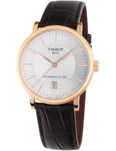 Pánské hodinky Tissot T122.407.36.031.00 Mens Watch Powermatic 80 Automatic 40mm 5ATM