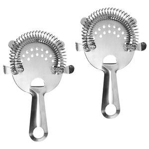Cocktail Strainer, Stainless Steel Cocktail Strainer Stainless Steel Colander Strainer Bar Trainer